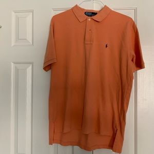 Mens Large Orange Polo Ralph Lauren Polo